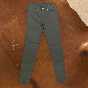 H&M gray/green skinny pants
